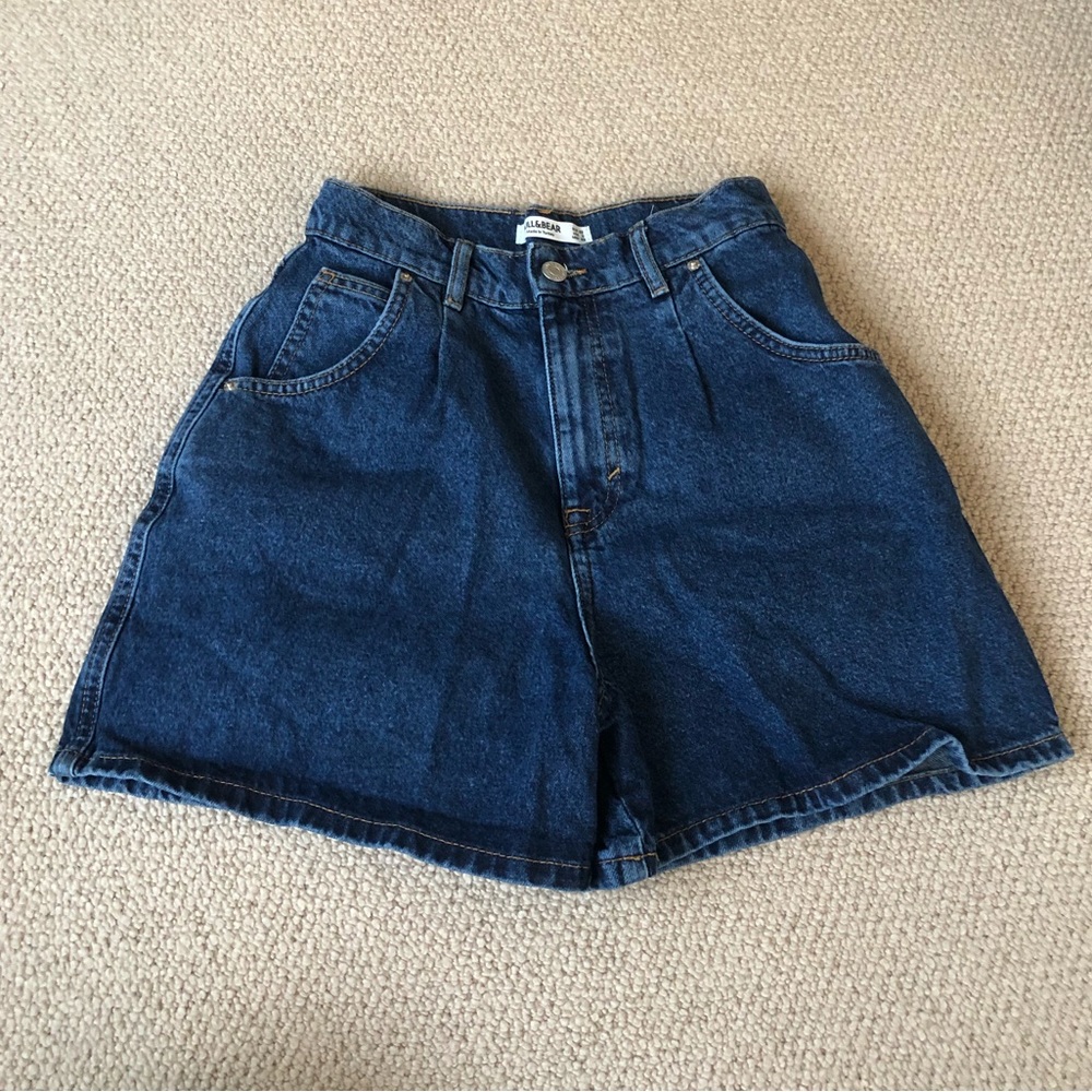 High Wasted Jean Shorts